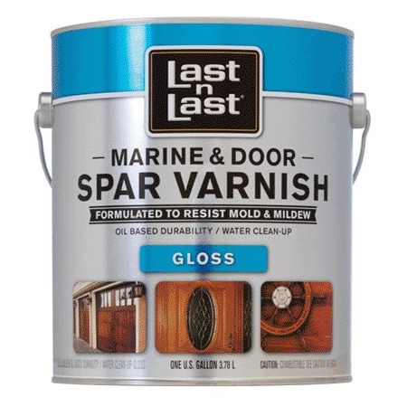 Absco Qt Satin Last N Last Marine & Door Waterborne Spar Varnish 275 VOC 94104